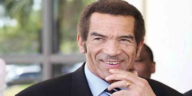 Ian Khama, président Botswanais