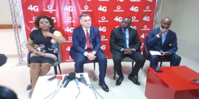 lancement 4G vodacom