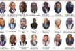 liste candidats - présidentielle en RDC