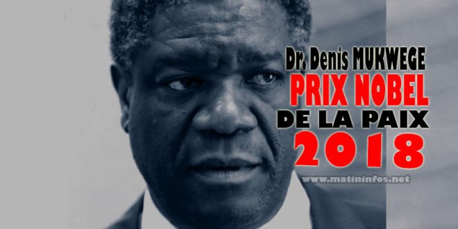 Denis Mukwege - Prix Nobel de la Paix_2018