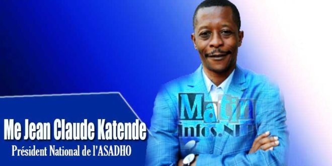 Jean Claude Katende - Président National Asadho