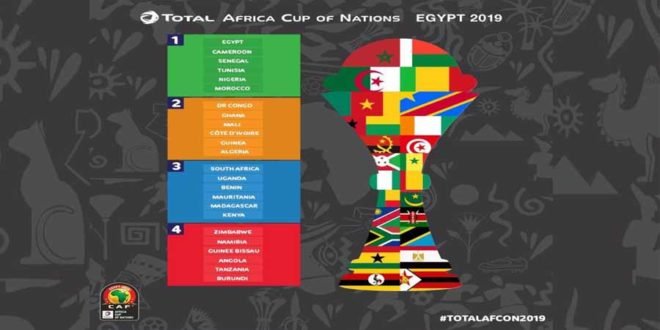 La composition des chapeaux dévoilée par la Caf - La RDC dans le chapeau 2