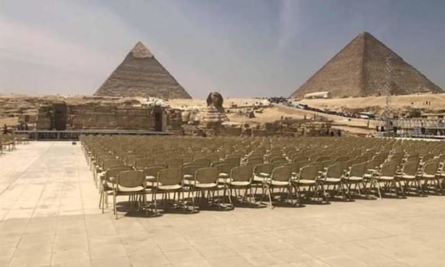 Les pyramides de Gizeh, l'hôte du tirage au sort de la CAN Égypte 2019