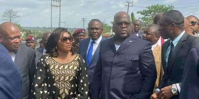 Félix Tshisekedi aux chevets des victimes de l accident de Mbanza Ngungu