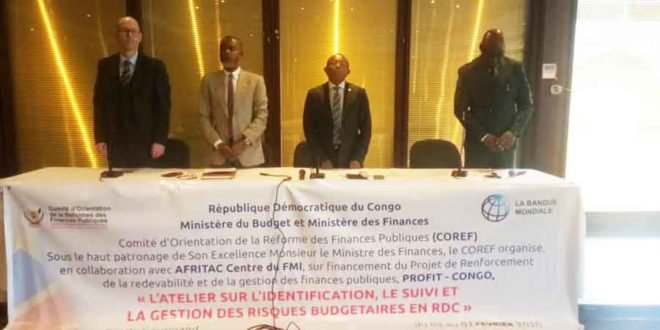 RDC : Des travaux sur l’identification, le suivi et la gestion des risques budgétaires