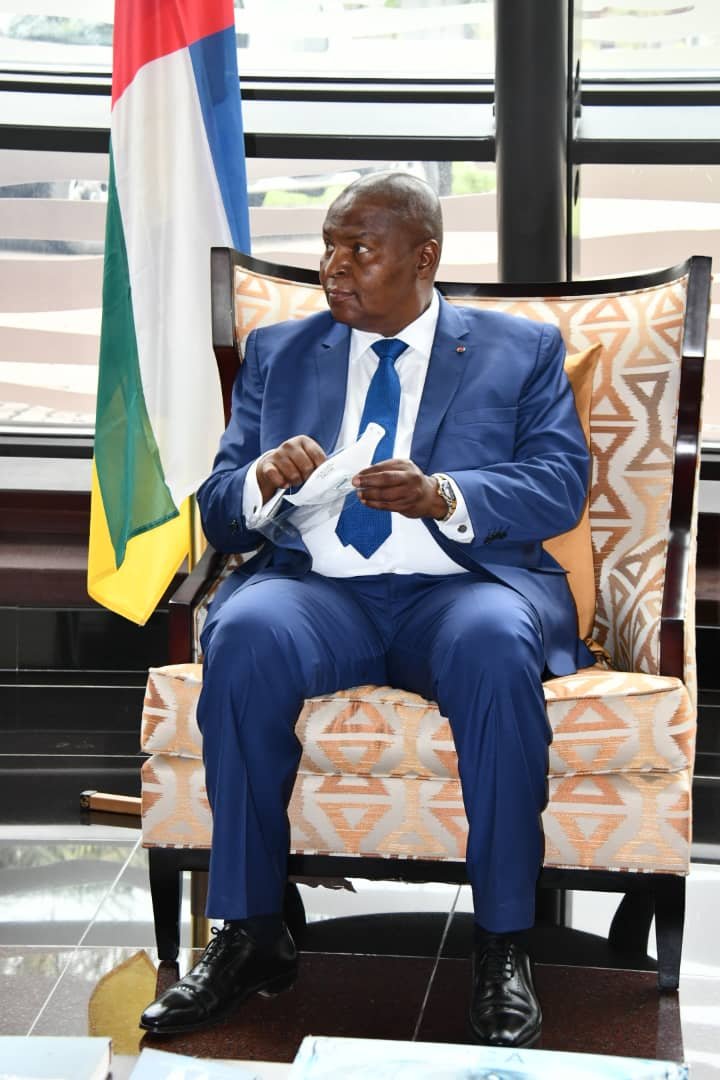 RDC : Visite éclair du président centrafricain