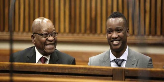 Jacob Zuma et son fils Duduzane