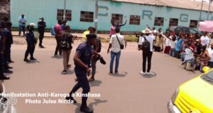 RDC/marche anti-Karega : les mouvements citoyens et la police en pleine activité