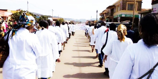 RDC : Les agents de la santé de Beni ont marché pour protester contre l'insécurité dans la région