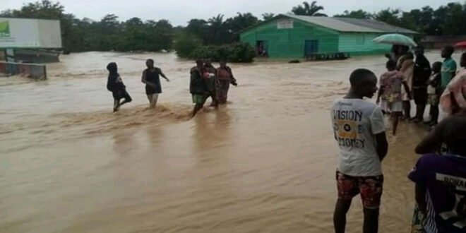 Pluies à Kindu