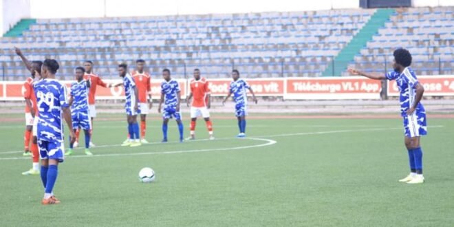 JSK a dicté sa loi à Blessing au stade Dominique Duir de Kolwezi sur le score de 3-1.