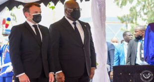 Félix Tshisekedi et Emmanuel Macron