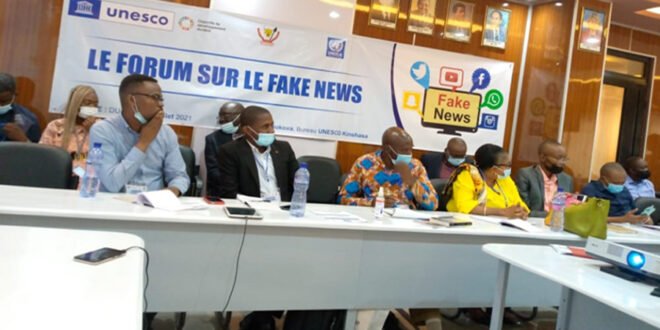 L' UNESCO en collaboration avec l'UNOCA a lancé un forum de deux jours sur le fake news à l'intention des journalistes dans la capitale congolaise