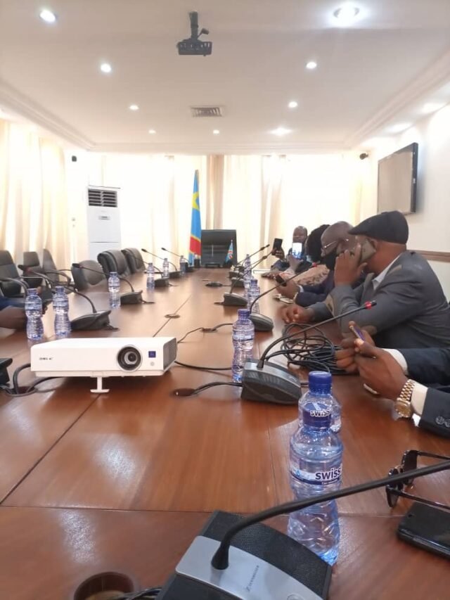 Kinshasa : Le Collectif des députés provinciaux de la RDC chez Nicolas Kazadi pour revendiquer les arriérés de leurs émoluments