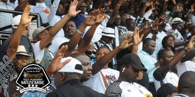Les supporters de TP Mazembe - Photo @TBadiangwenas