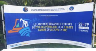 Lancement d’appels d’offres sur 27 blocs pétroliers et 3 gaziers en RDC