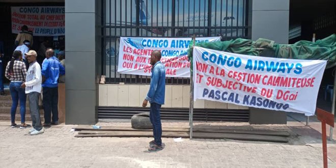 Congo Airways : La société traverse une zone de turbulence