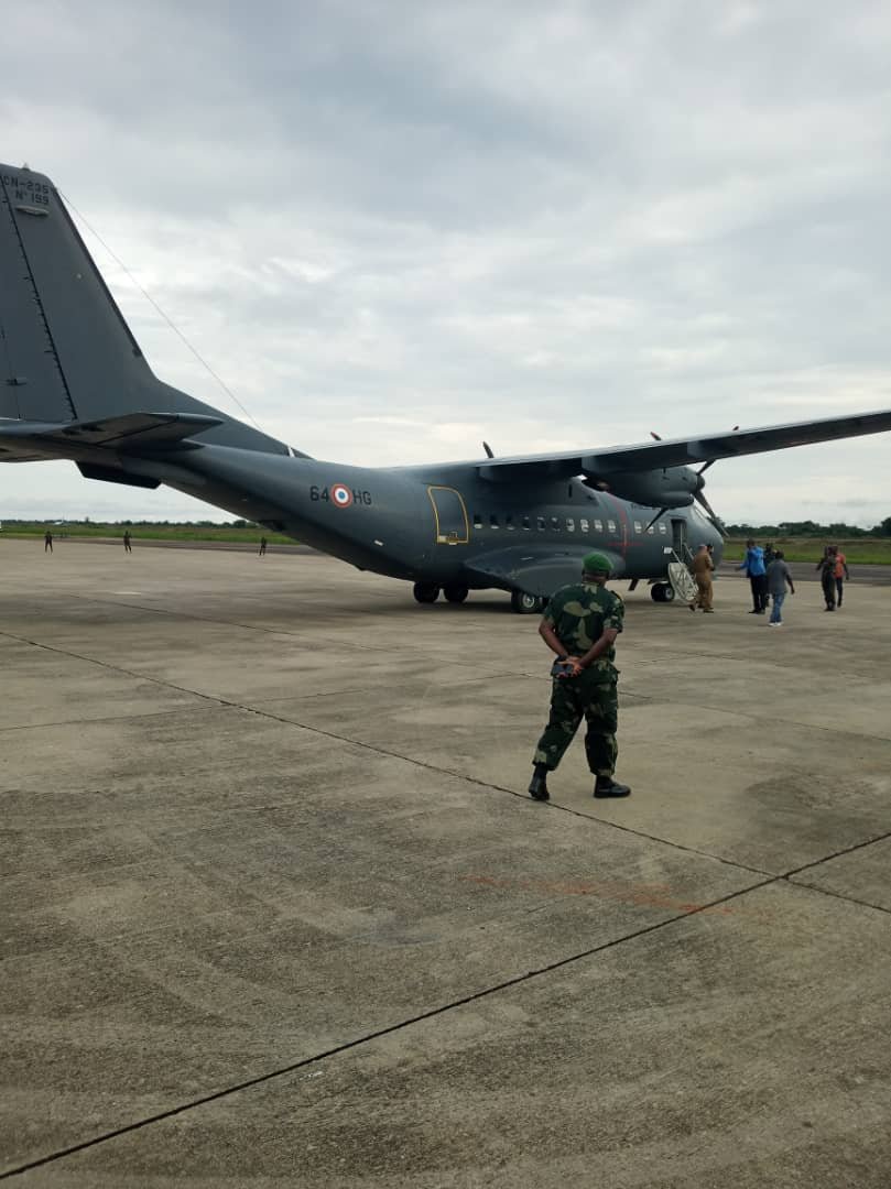 Affaire présence de l'avion militaire français à l'aéroport de Bangboka: Le gouvernement congolais réagit