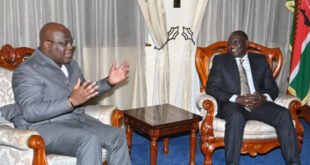 Coopération et sécurité : Félix Tshisekedi en tête-à-tête ce lundi avec William Ruto