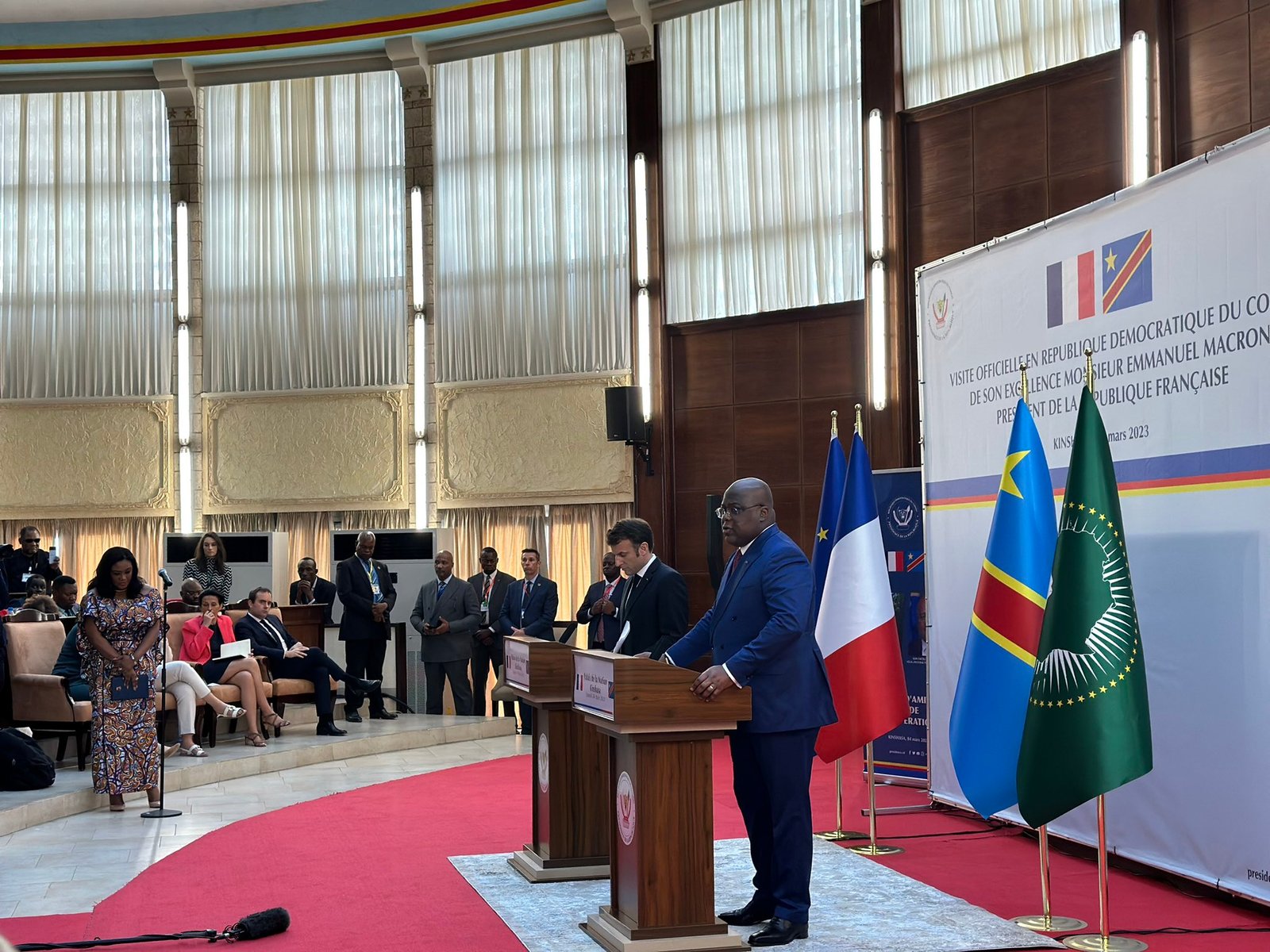 Macron aux Congolais : « Depuis 1994, vous n’avez pas été capables de restaurer la souveraineté de votre pays »