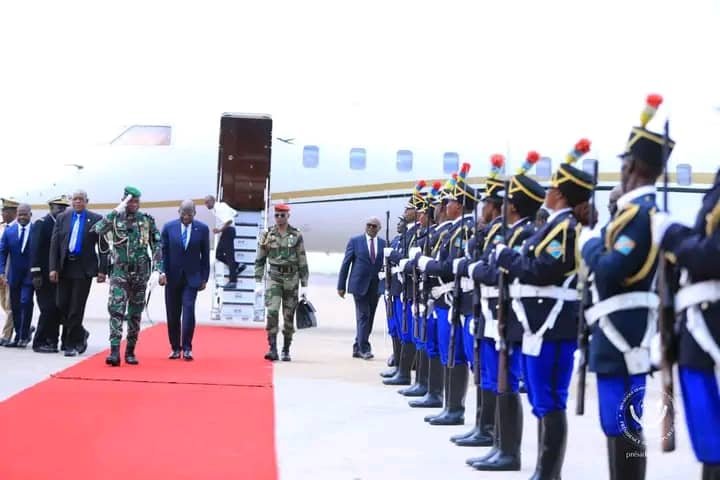 RDC : Première visite du général Brice Oligui à Kinshasa