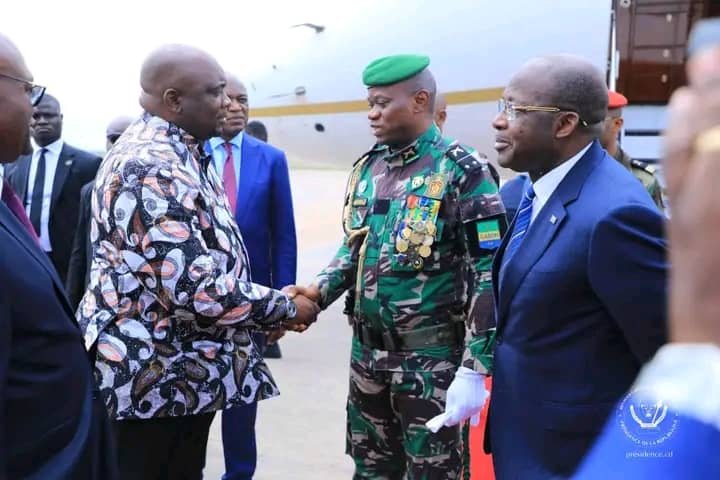 RDC : Première visite du général Brice Oligui à Kinshasa