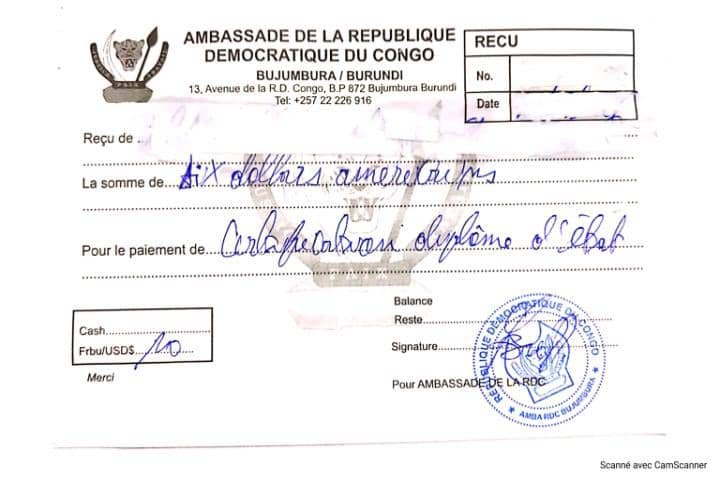 Diaspora : Les congolais vivant au Burundi dénoncent les agissements du nouvel ambassadeur