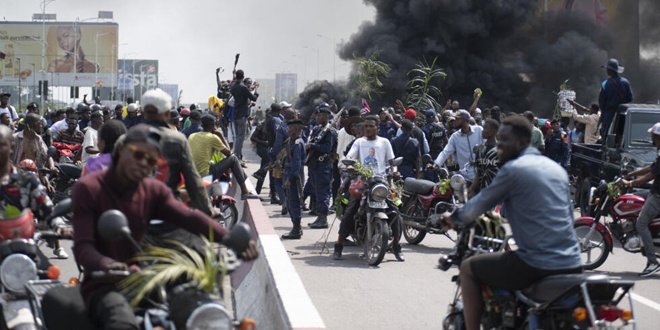 KINSHASA MANIFESTATION 28 JANV 2025