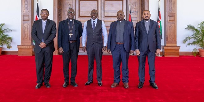 Consultations pour la paix en RDC : Cenco-ECC rencontre William Ruto