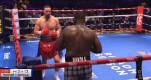 Martin Bakole terrassé dès le 2ᵉ round par Joseph Parker